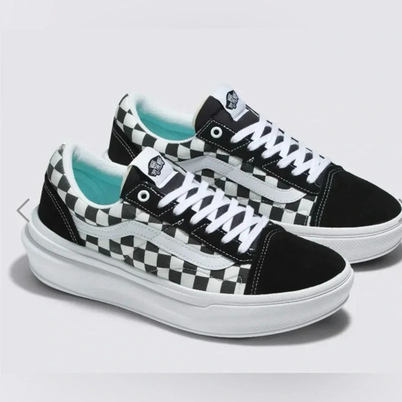 Vans OLD SKOOL OVERT COMFYCUSH Checkerboard Unisex Men’s Size 10 NWT - Picture 1 of 10